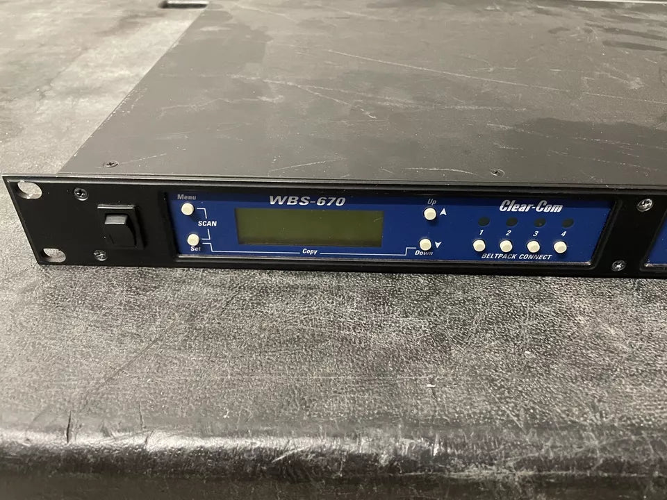 Clear-Com WBS-670 Wireless Intercom Base Station
