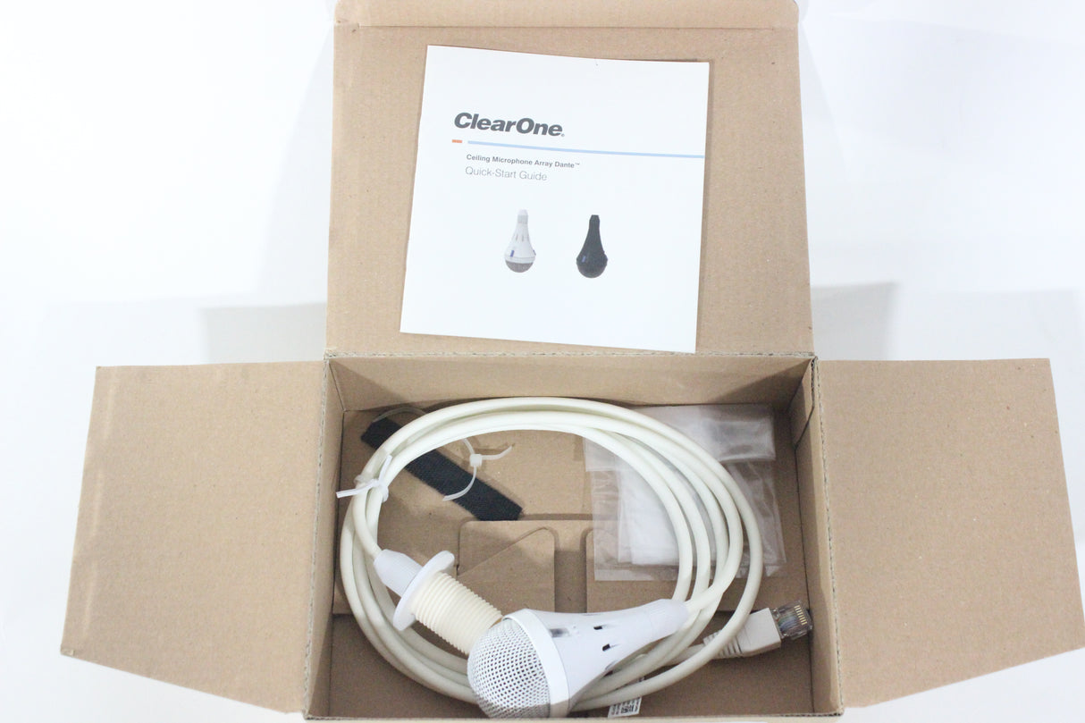 ClearOne Dante Ceiling Microphone Array Mic Capsule (White)