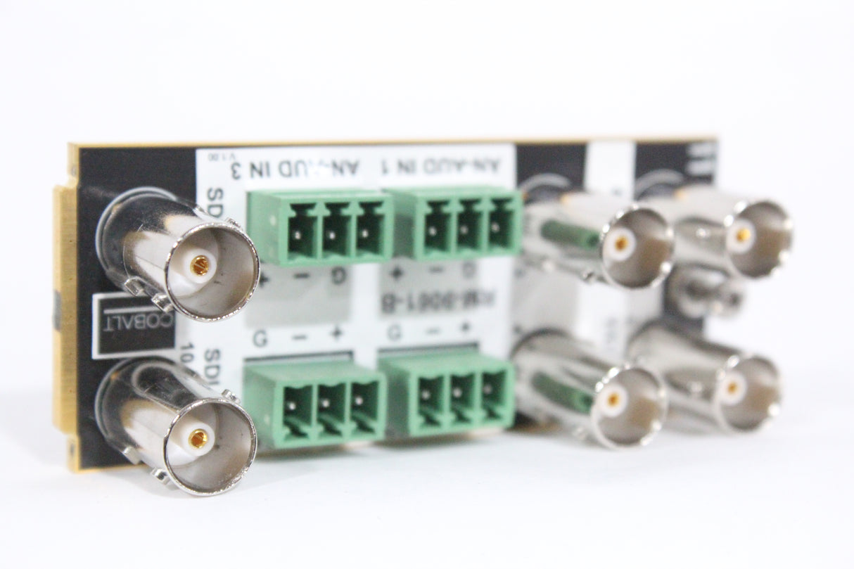 Cobalt Digital 9061 HD/SD/ Up/Down/Cross Converter w/ RM20-9061-B Rear I/O Module