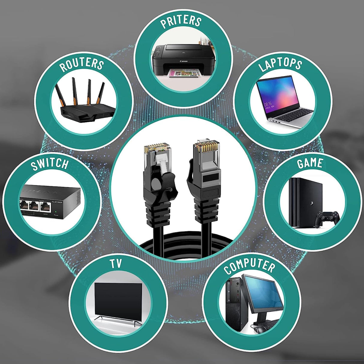 Comprehensive Cables C5E350B Cat 5e 350MHz Bulk Cable