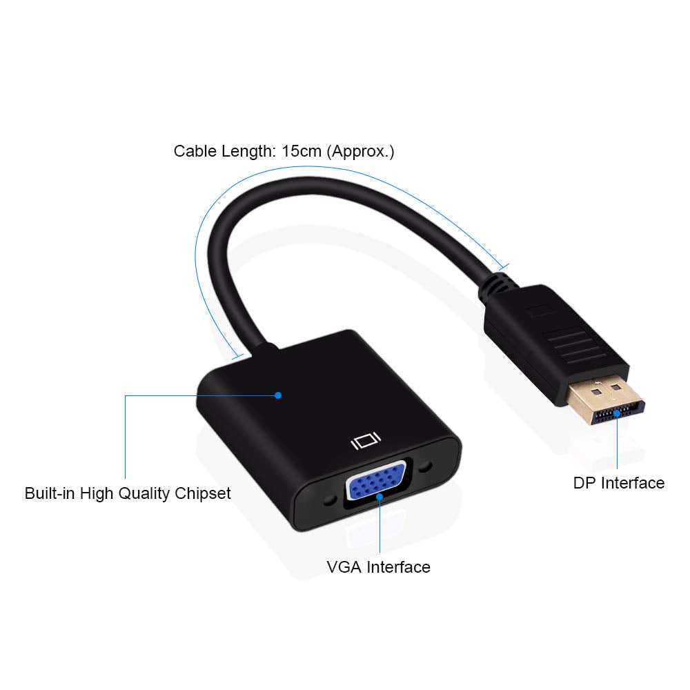 Comprehensive Cables DISP-DISP Standard Series DisplayPort Male To Male Cable