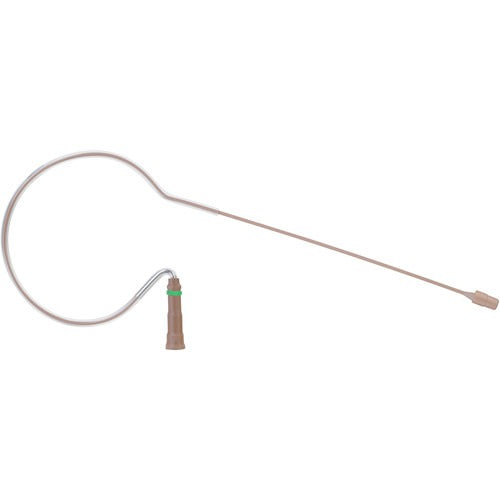 Countryman E6OW6T1SR E6 Omni Earset Mic, Medium Gain, with Detachable 1mm Cable and 3.5mm Locking Connector for Sennheiser Wireless Transmitters (Tan)