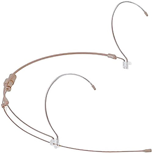 Countryman H6OW6TSR H6 Omnidirectional Headset with Detachable Cable and 3.5mm Locking Connector for Sennheiser Wireless Transmitters (W6 Band, Tan)