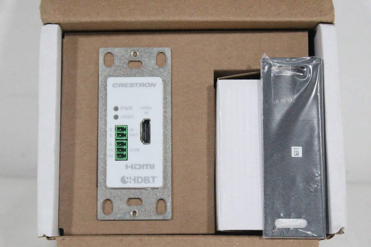 Creston DM-TX-4K-100-C-1G-W-T Wall Plate 4K DigitalMedia 8G+® Transmitter (New)