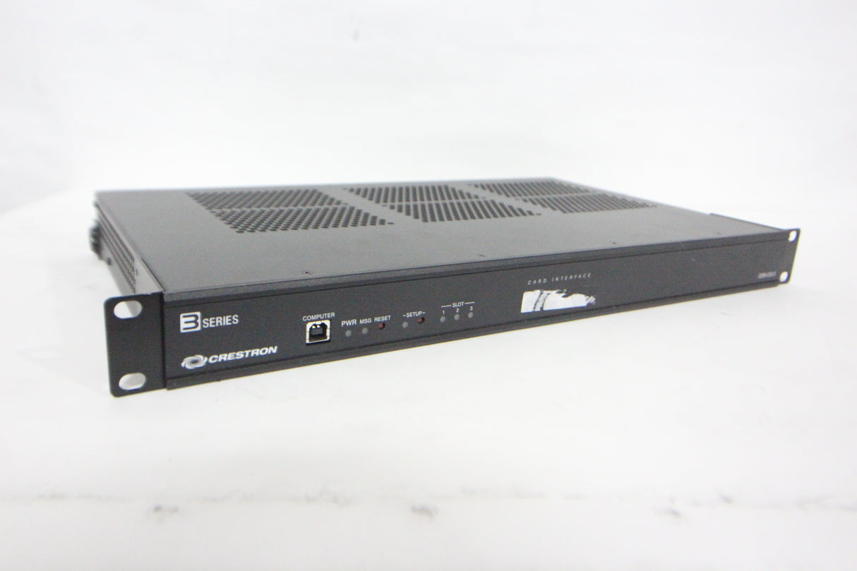Crestron 3 Series CEN-CI3-3 Control Processor Card Interface – 3 Slot with (3) C3COM-3 Option Cards