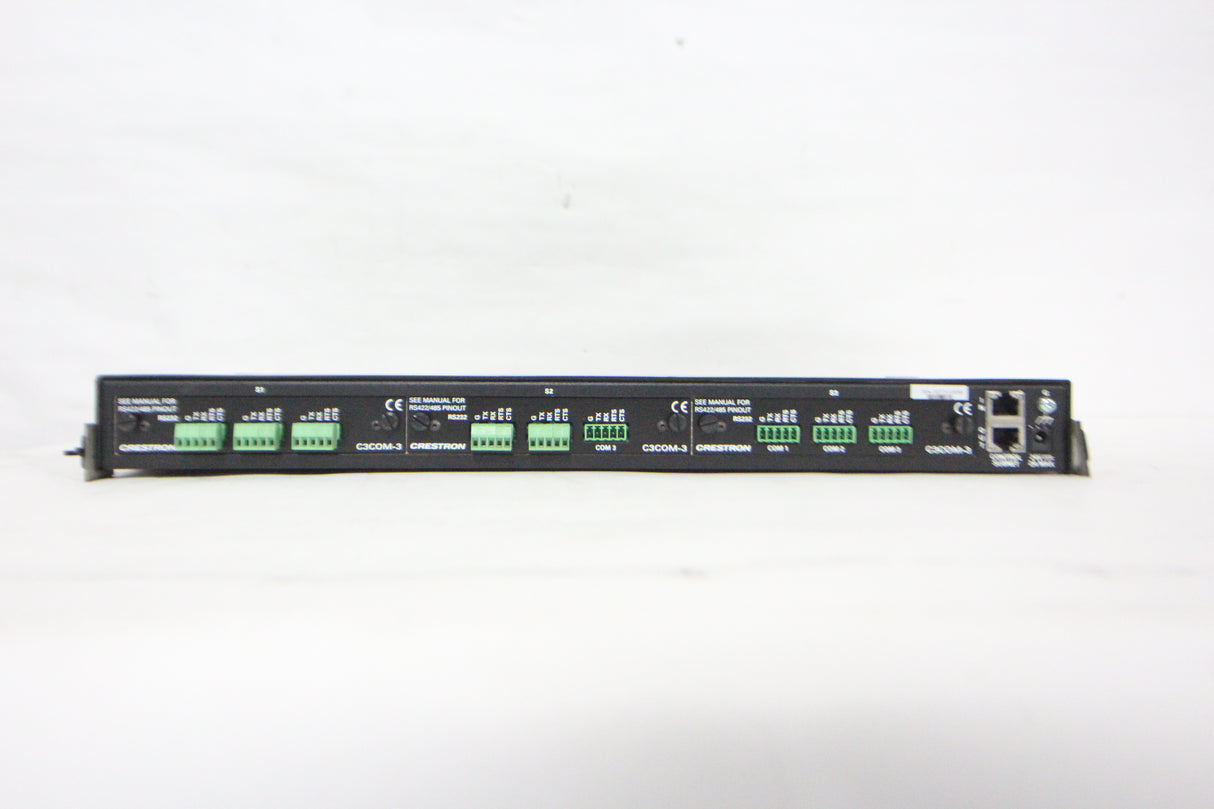 Crestron 3 Series CEN-CI3-3 Control Processor Card Interface – 3 Slot with (3) C3COM-3 Option Cards