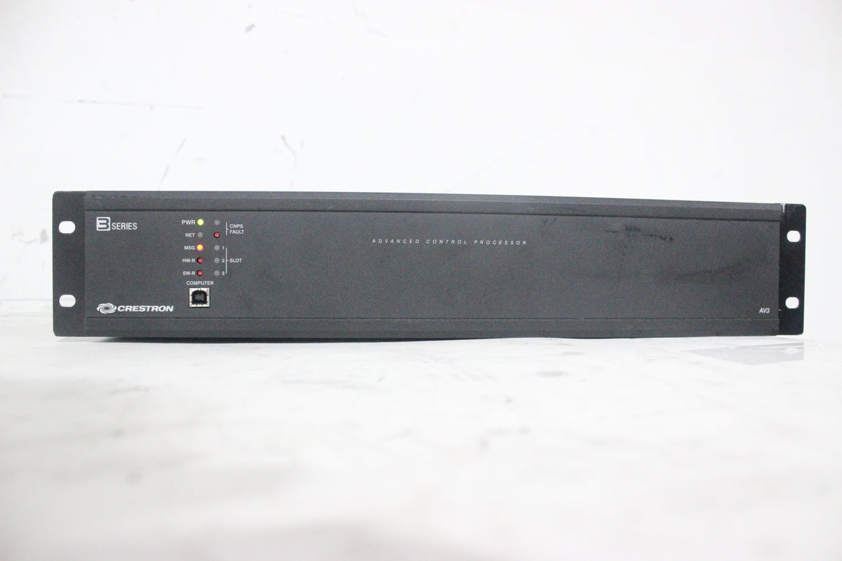 Crestron AV3 Advanced Control Processor 1GB SD RAM 4GB Flash Memory (No Option Cards Installed)