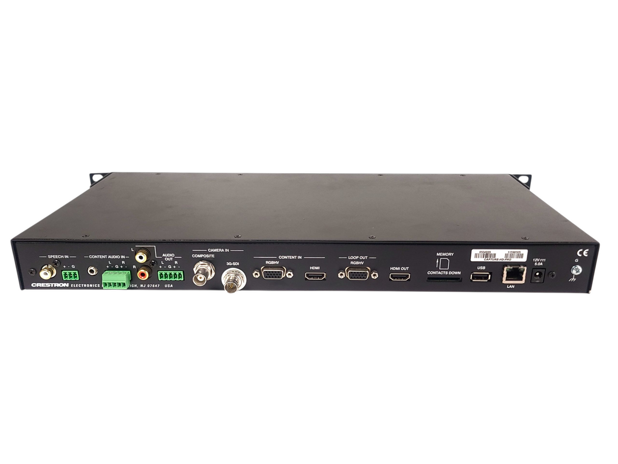 Crestron CAPTURE-HD-PRO Rack Mount Advanced Media Processing Engine
