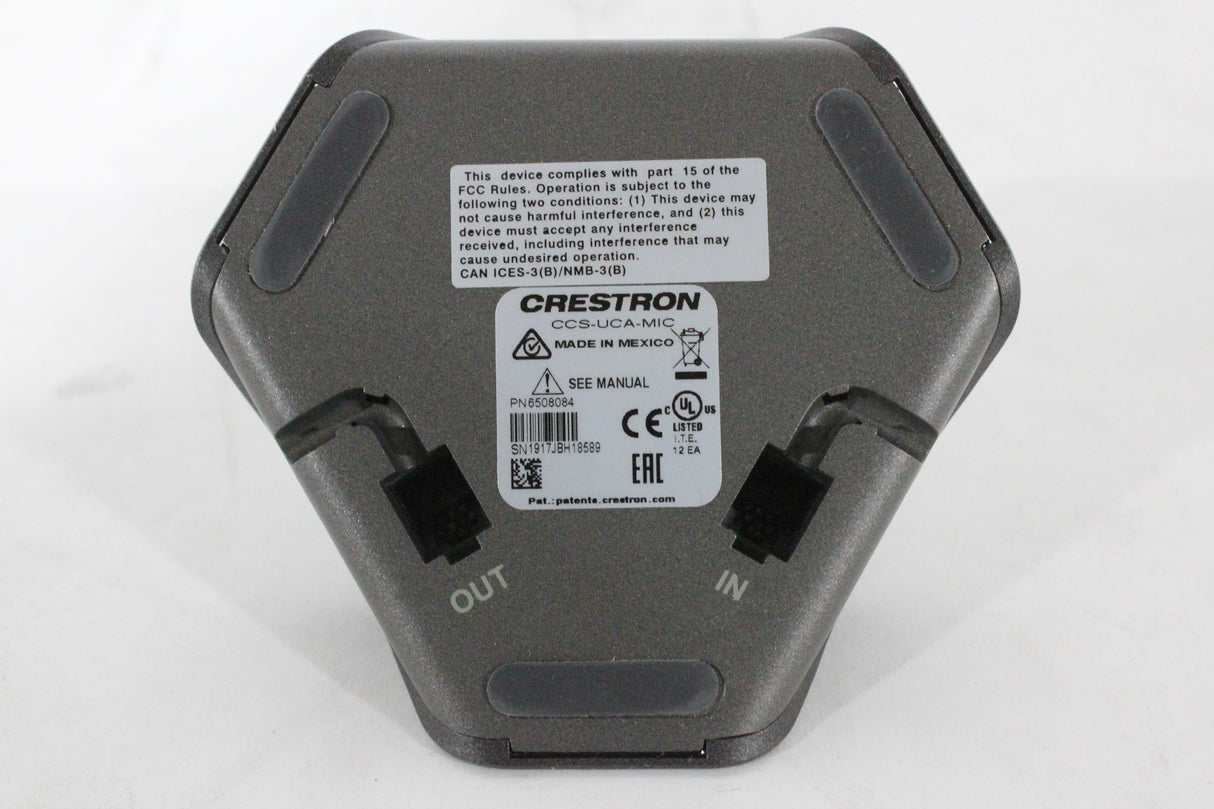 Crestron CCS-UCA-MIC Wired Microphone in Original Box