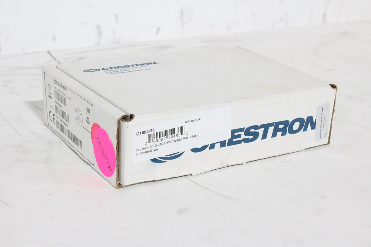 Crestron CCS-UCA-MIC Wired Microphone in Original Box
