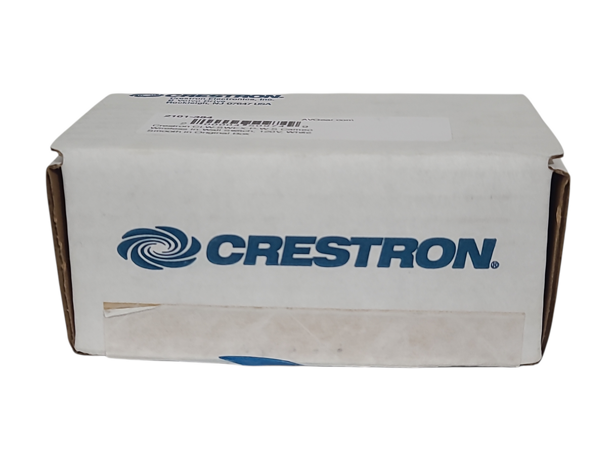 Crestron CLW-SWEX-P-W-S Cameo Wireless In-Wall Switch, 120V, White Smooth in Original Box