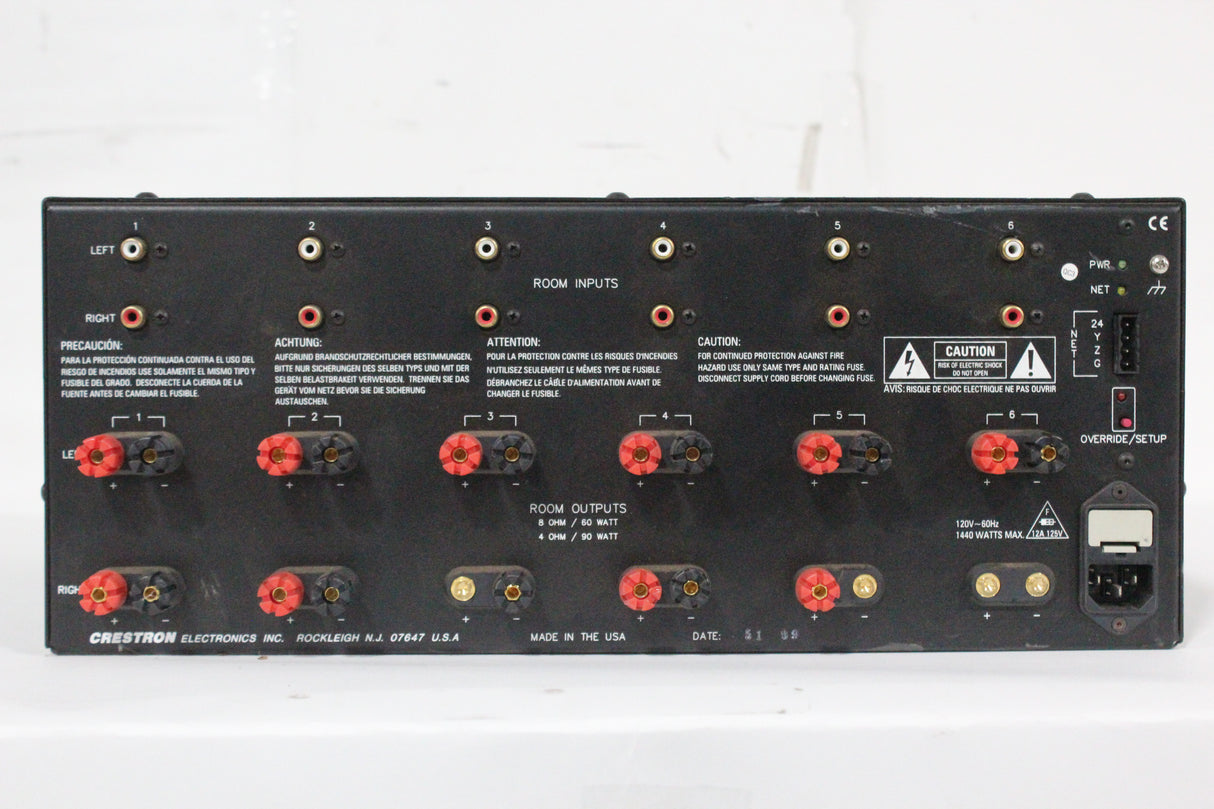 Crestron CNAMPX-12x60 12 Channel Multi-Room Amplifier