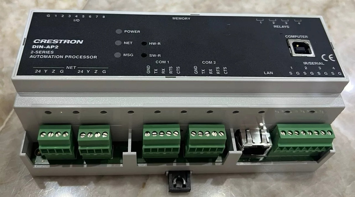 Crestron DIN-AP2 DIN Rail 2-Series Control Processor