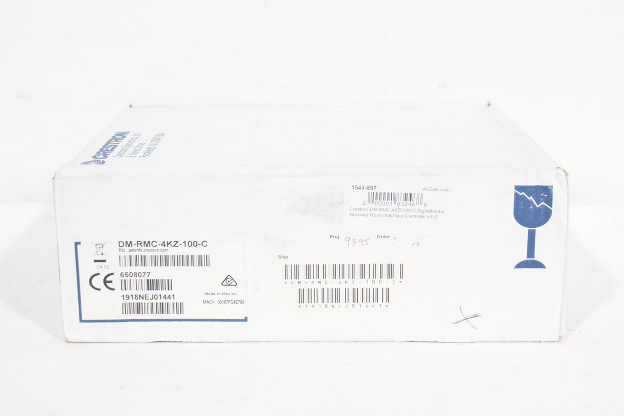 Crestron DM-RMC-4KZ-100-C DigitalMedia Receiver Room Interface Controller k910