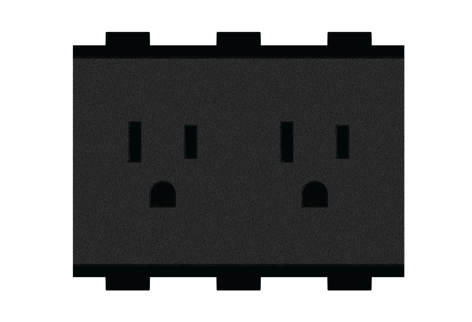 Crestron FT2A-PWR-US-2 NEMA AC Power Outlet Module for FT2 Series FlipTop