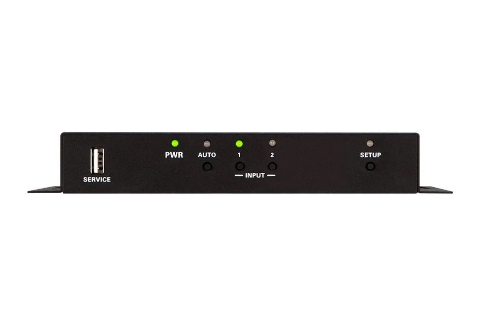 Crestron HD-RX-201-C-E Surface Mountable Multiformat Switch and Receiver