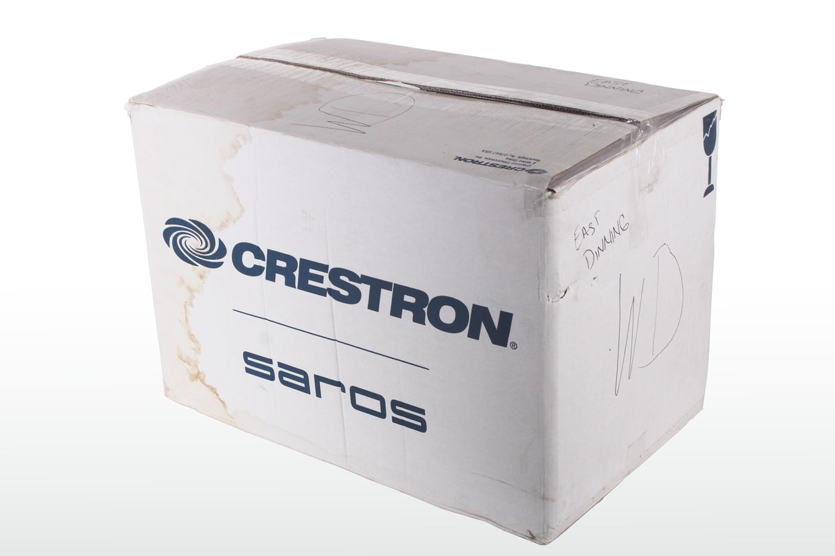 Crestron SAROS-IC8LPT-W-T-EACH Low-Profile 8” 2-Way In-Ceiling Speaker w/ Mounting Hardware (New - Open Box)