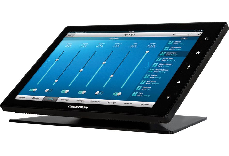 Crestron TSW-1050-TTK-B-S 10.1" Tabletop Kit w/ Stand for TSW-1050 & TSW-1052