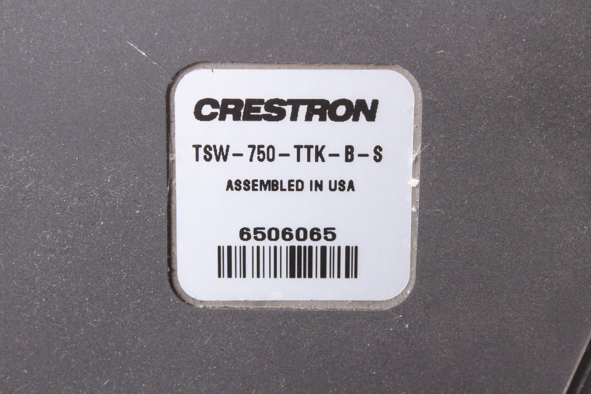 Crestron TSW-750-TTK-B-S 750 TableTop Touch Panel - Black