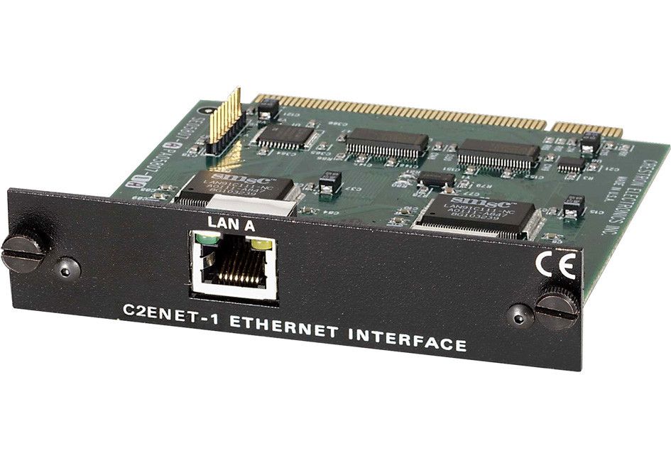 Crestron C2ENET-1 Single Port Ethernet Card for Z-Bus Expansion Slot