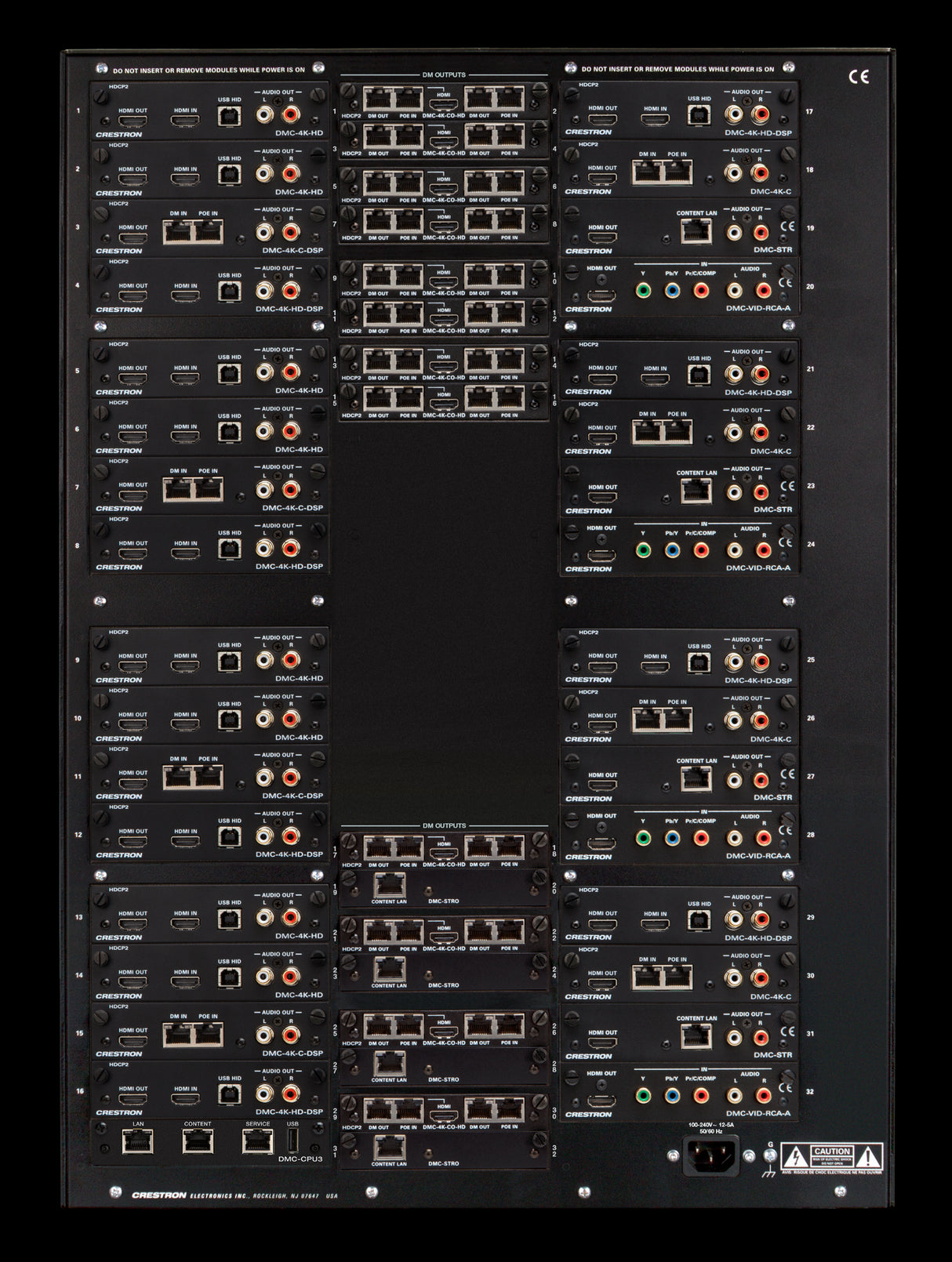 Crestron DM-MD32x32 High Definition Media Distribution