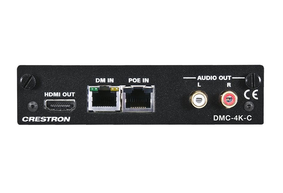Crestron DMC-4K-C HDBaseT 4K 8G+ HD Input Card w/ Downmixing