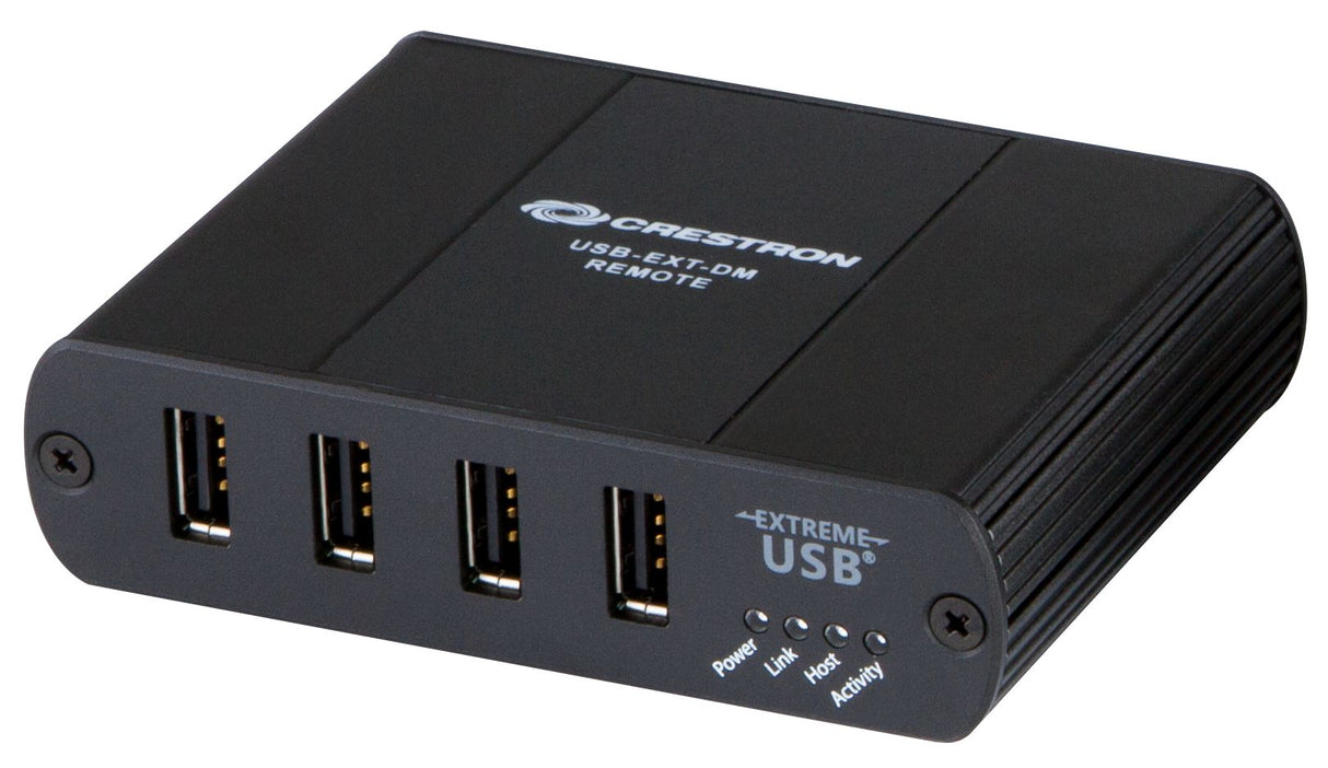 Crestron USB-EXT-DM-REMOTE USB over Ethernet Extender with Routing, 4-Port Device Module