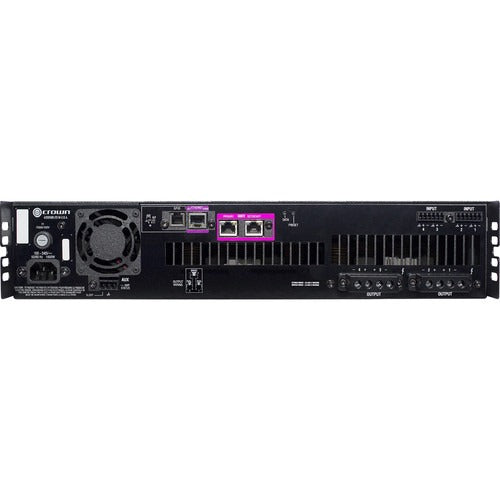 Crown DCI4X300DA Four-channel, 300W 4 Ohm Power Amplifier with Dan