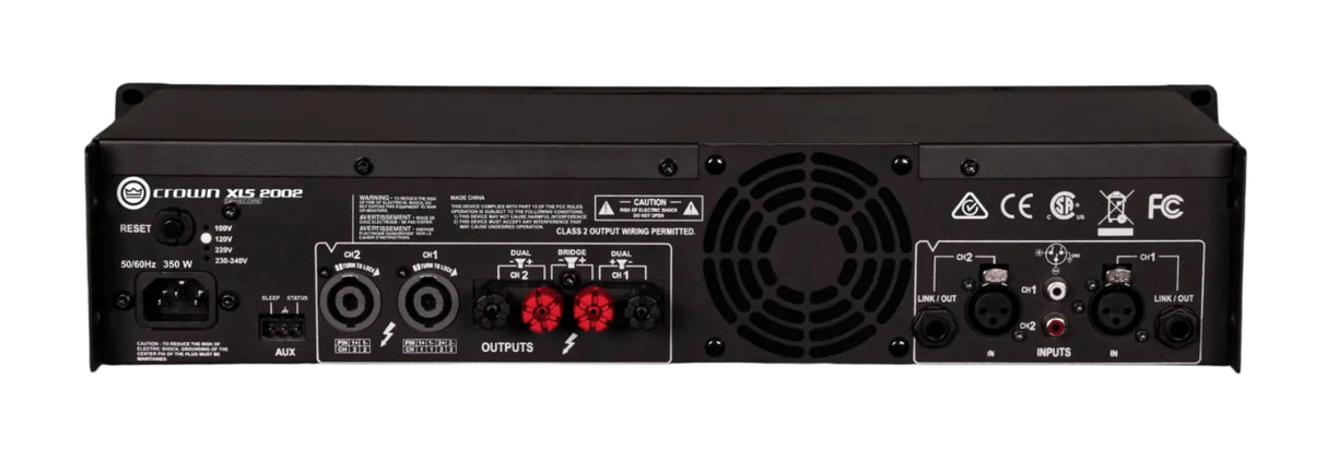 Crown XLS2002 XLS Drivecore 2 Series 1.3kW Amplifier