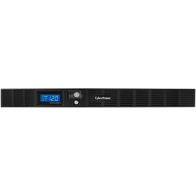 CyberPower OR700LCDRM1U Smart App LCD UPS 700VA/400W Battery Backup & Surge Protector