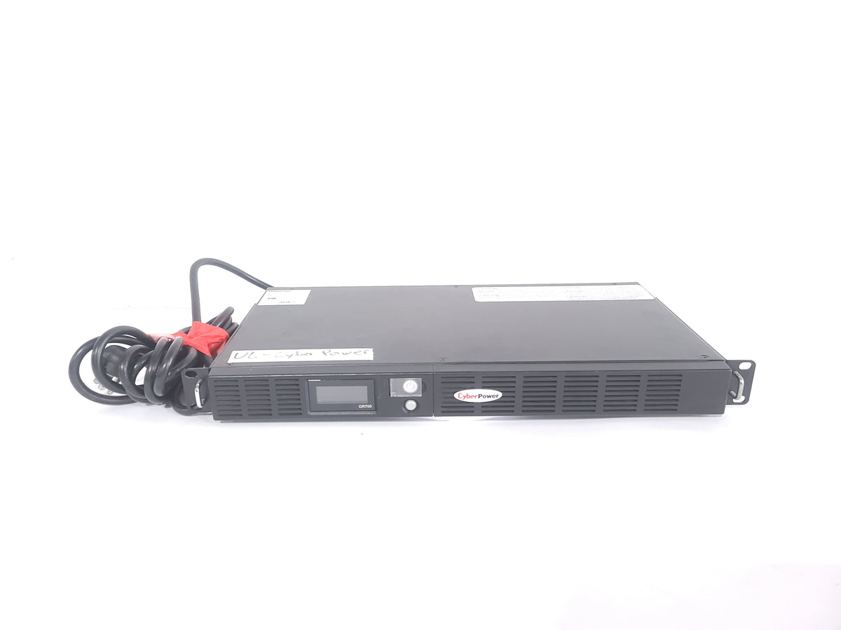CyberPower OR700LCDRM1U Smart App LCD UPS 700VA/400W Battery Backup & Surge Protector