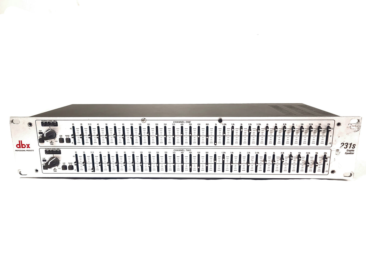 DBX 231s Dual 31-Band Equalizer