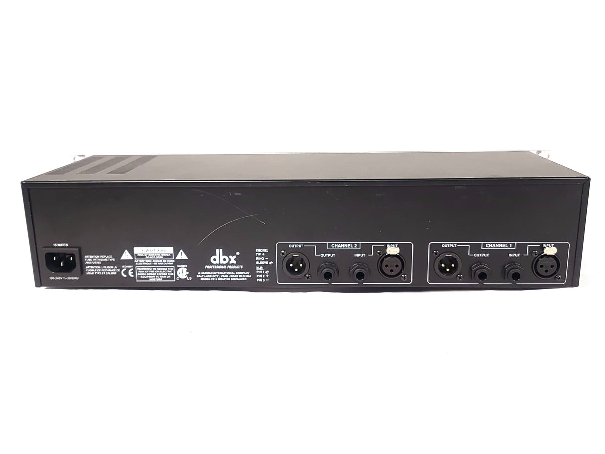 DBX 231s Dual 31-Band Equalizer
