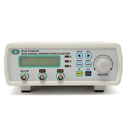 DDS NC MHS5200A Dual Channel Function Signal Generator Frequency Meter TTL Wav