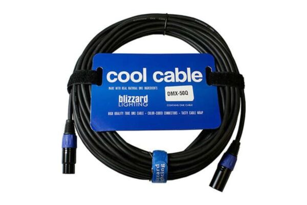 Blizzard DMXPC-50 3-PIN DMX PC Combo Cable 50ft