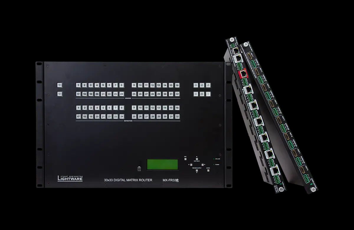 DVIGear DVI-MX-FR33R 33X33 Matrix Routing Switch