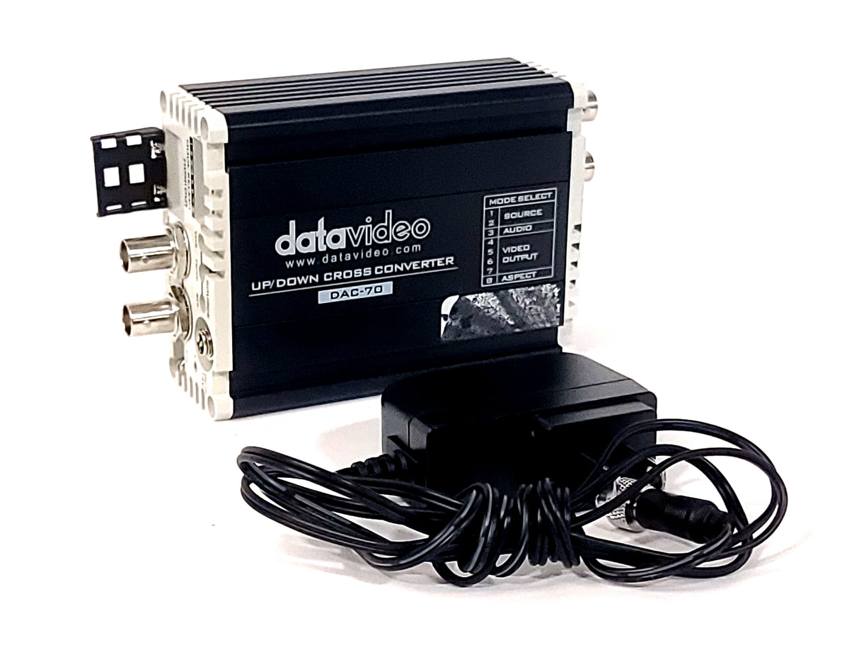 Datavideo DAC-70 SD/HD/3G-SDI Up/Down/Cross Converter w/ PSU
