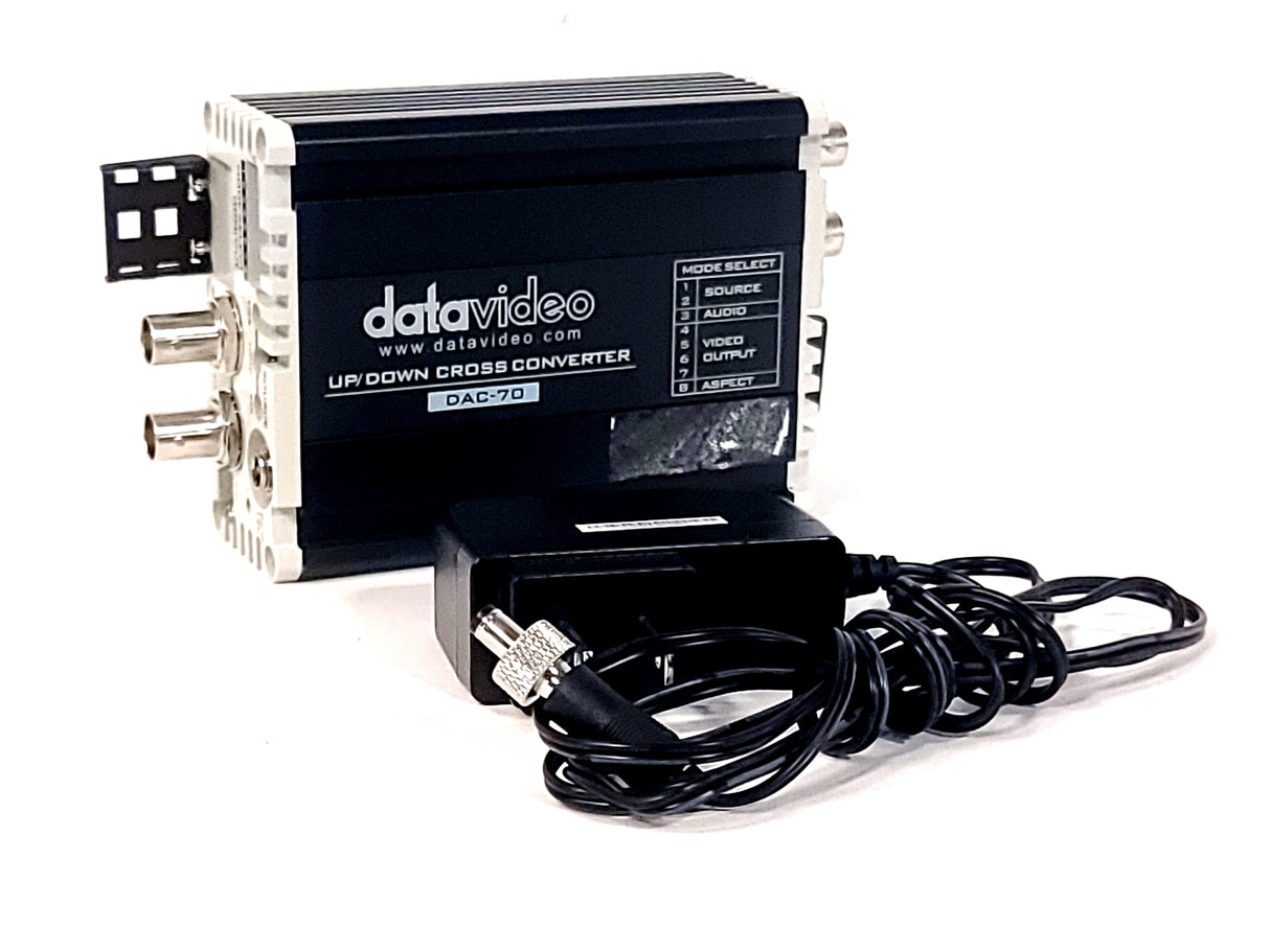 Datavideo DAC-70 SD/HD/3G-SDI Up/Down/Cross Converter w/ PSU