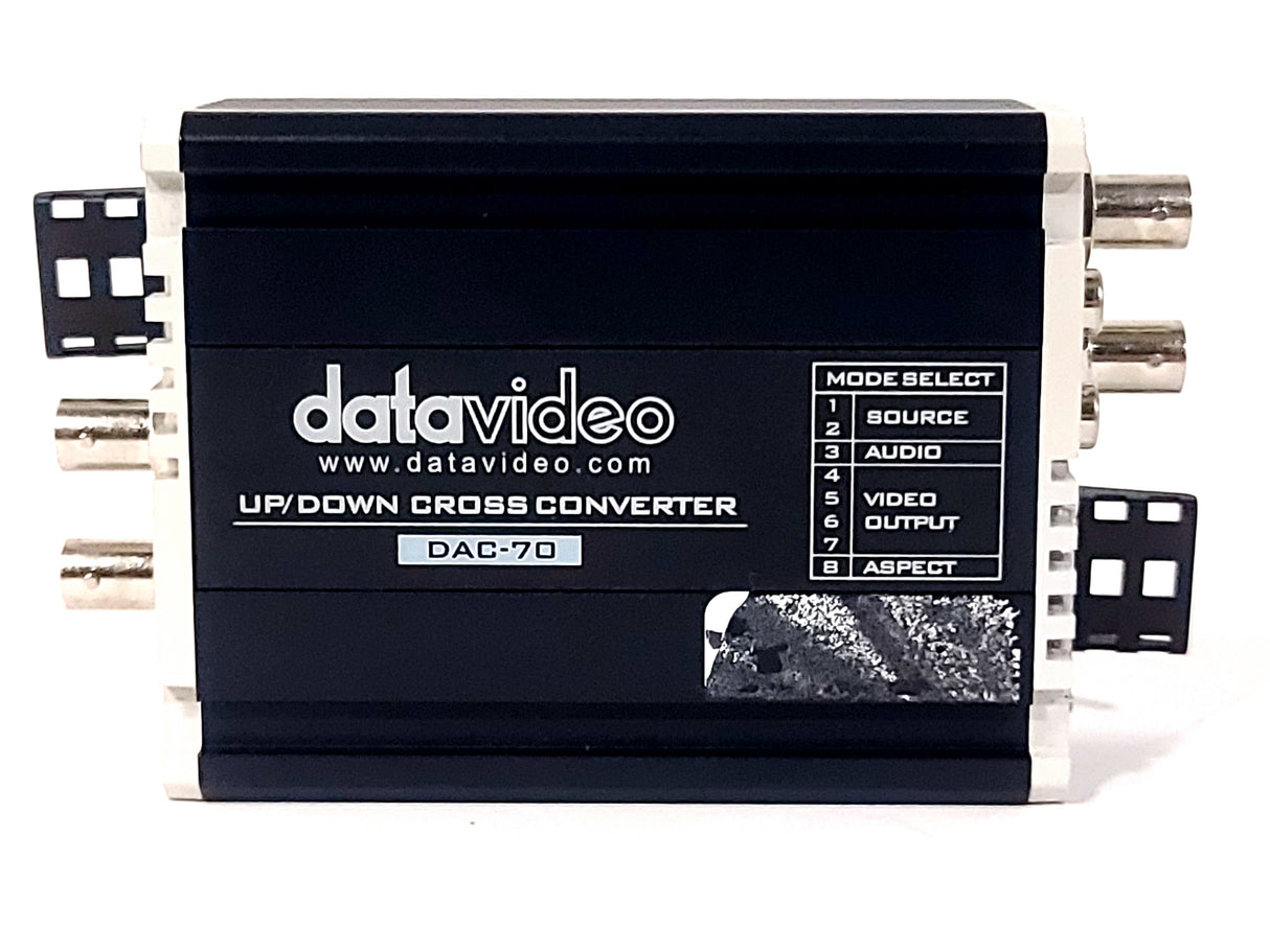 Datavideo DAC-70 SD/HD/3G-SDI Up/Down/Cross Converter w/ PSU