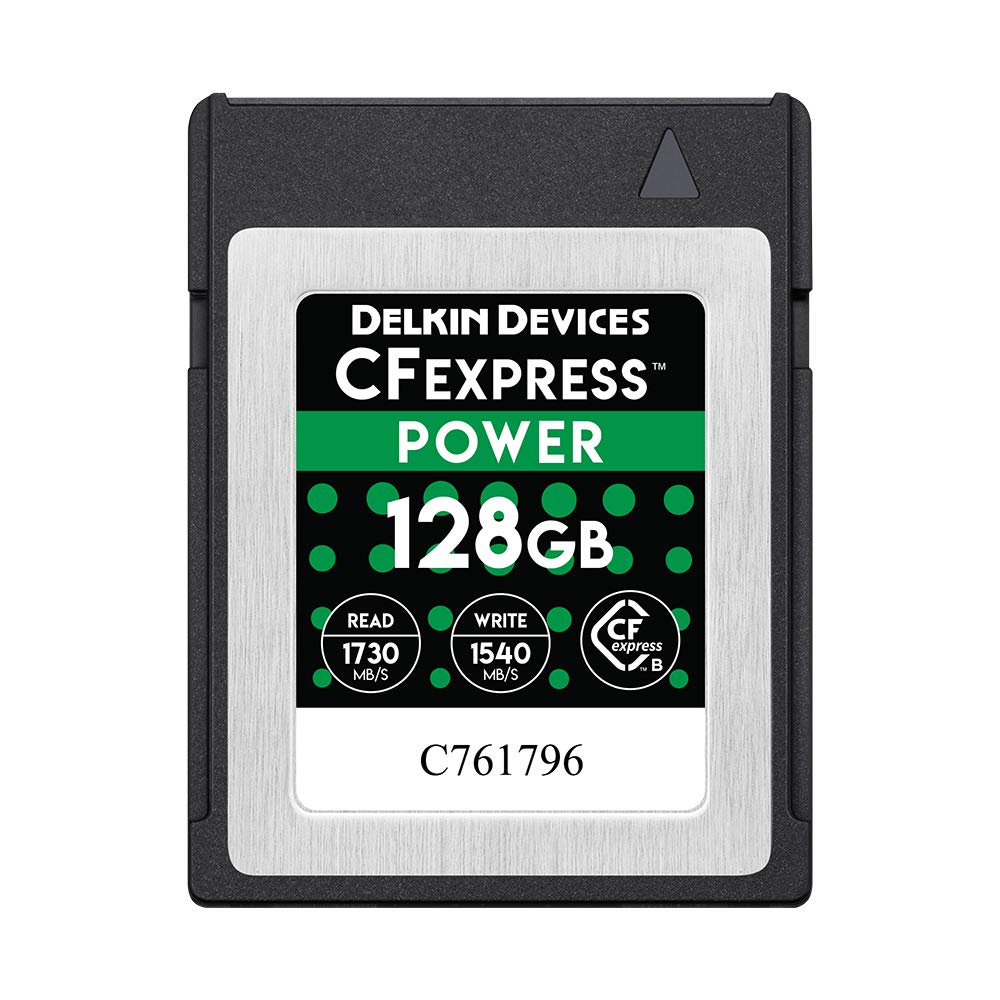 Delkin DELKIN-DCFX1-128 128GB CFexpress POWER Memory Card