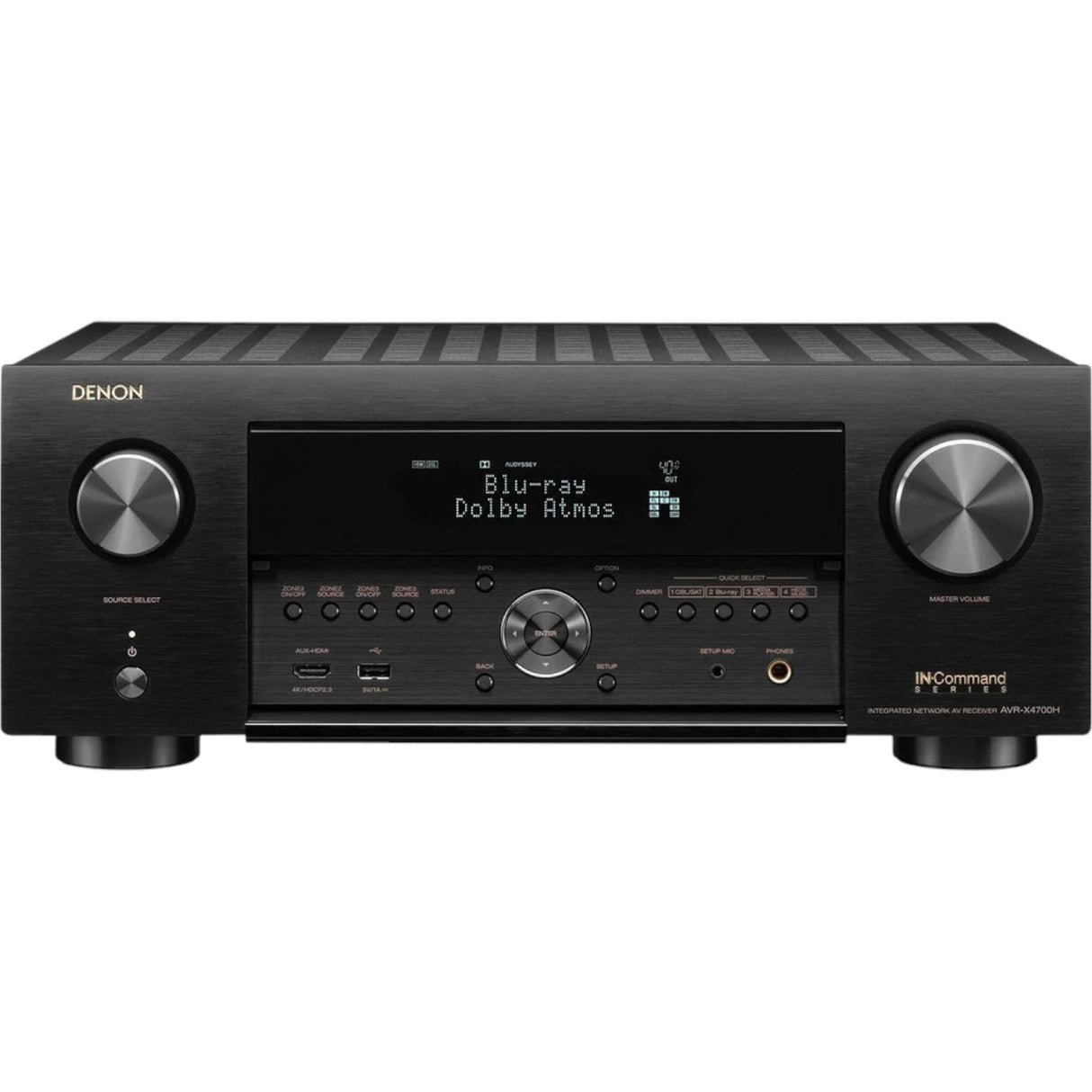 Denon AVR-X4700H 9.2 Ch. 125W 8K AV Receiver w/ HEOS® Built-in