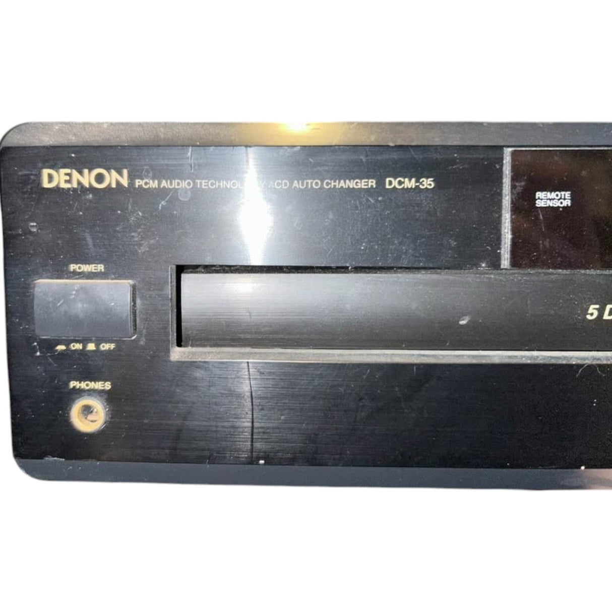 Denon DCM-35 5-Disc PCM Audio Technology/CD Auto Changer
