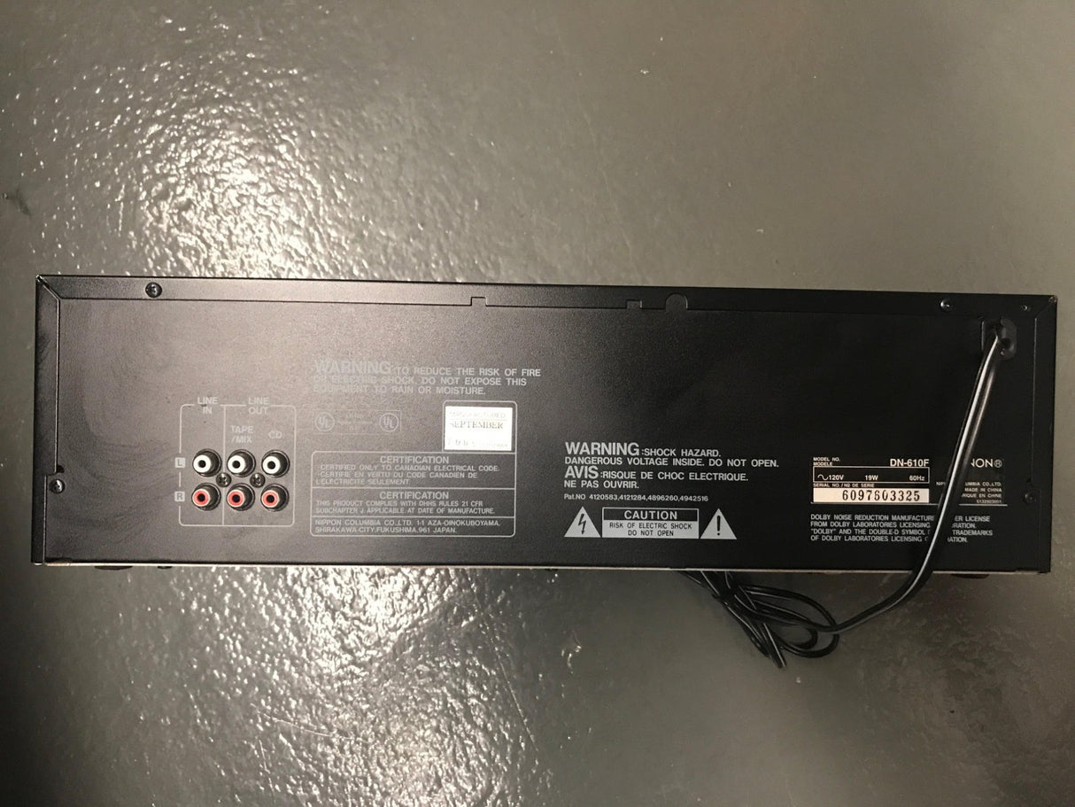 Denon DN-610F Rack-Mountable CD/Cassette Combi-Deck Player