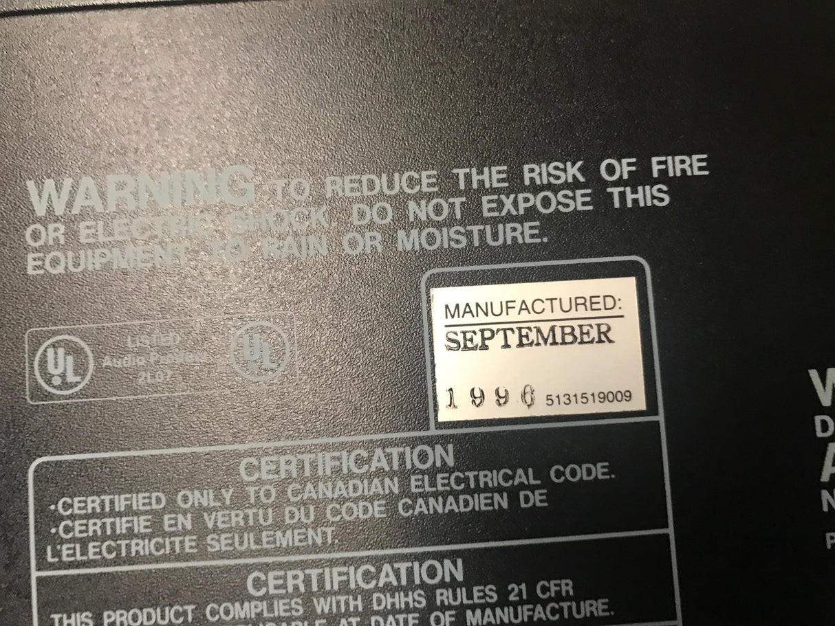 Denon DN-610F Rack-Mountable CD/Cassette Combi-Deck Player