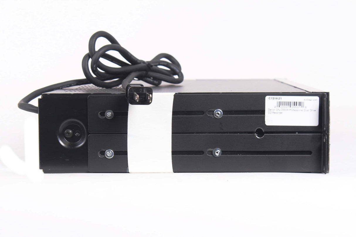 Denon DN-C550R Professional Rack-Mount Dual Drawer CD-R/CD-RW Recorder and CD Player