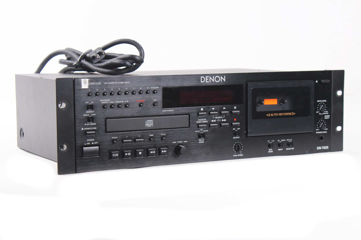 Denon DN-T625 Professional Combination CD Player and Cassette Player/Recorder