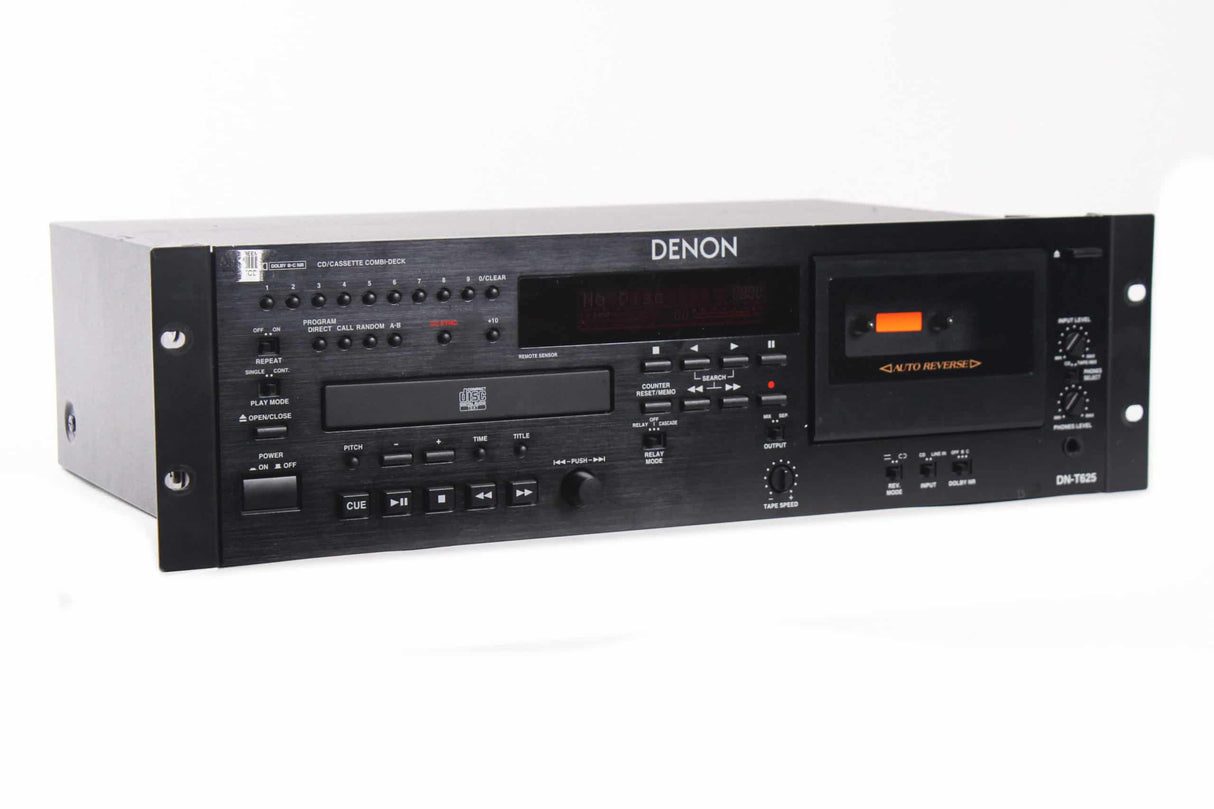 Denon DN-T625 Professional Combination CD Player and Cassette Player/Recorder
