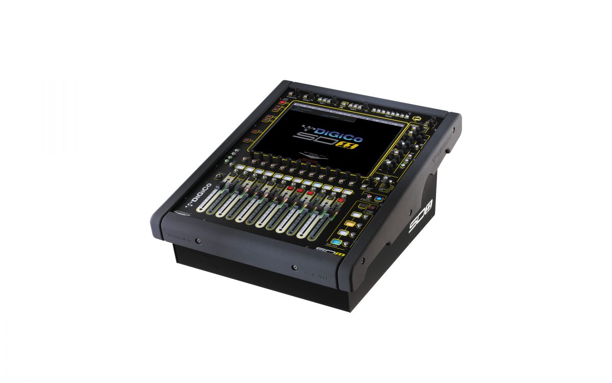 DiGiCo SD 11 Digital Mixing Console in Wheeled Hard Case