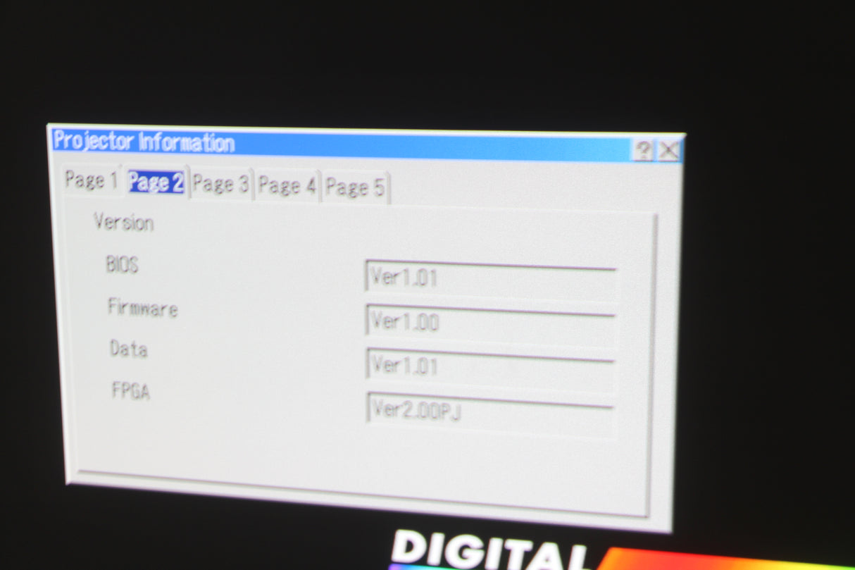 Digital Projection HL12000DSX Large Venue Projector (1171 Hours) w/ Lens (FOR PARTS) & Dolly