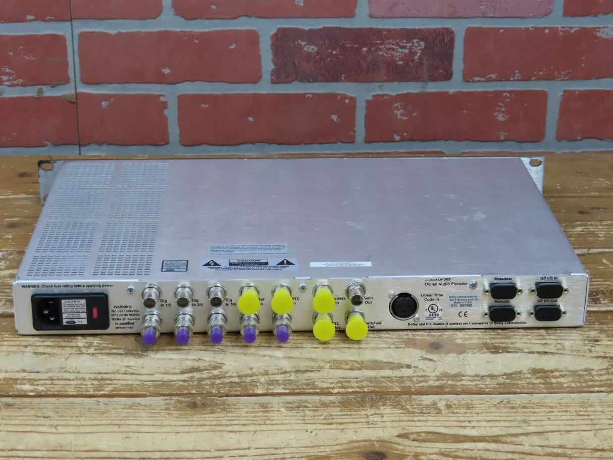 Dolby DP569 Multichannel Digital Audio Encoder